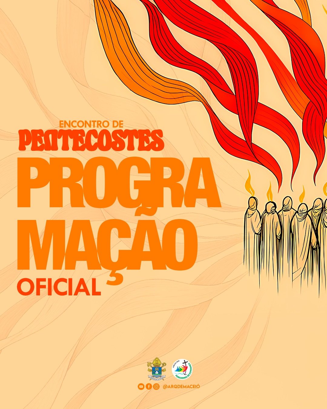Programação oficial de Pentecostes
