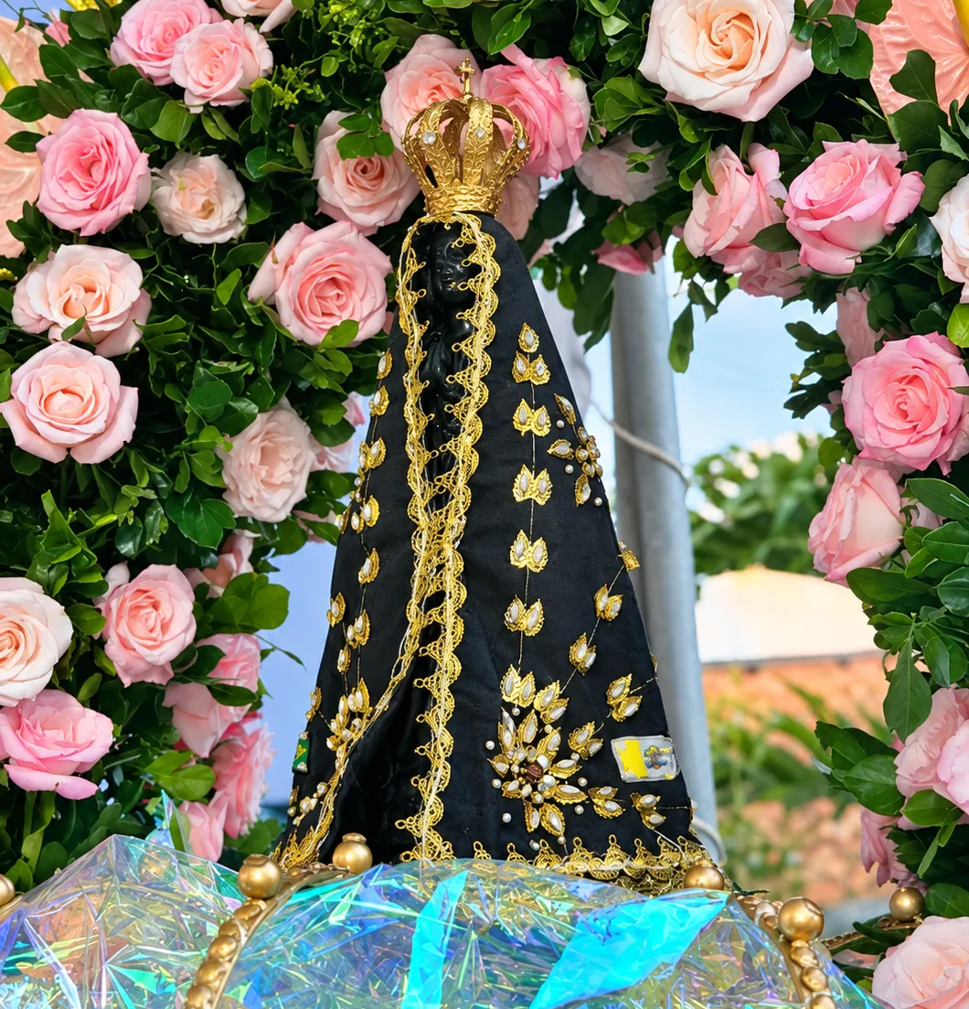Procissão com Nossa Senhora Aparecida